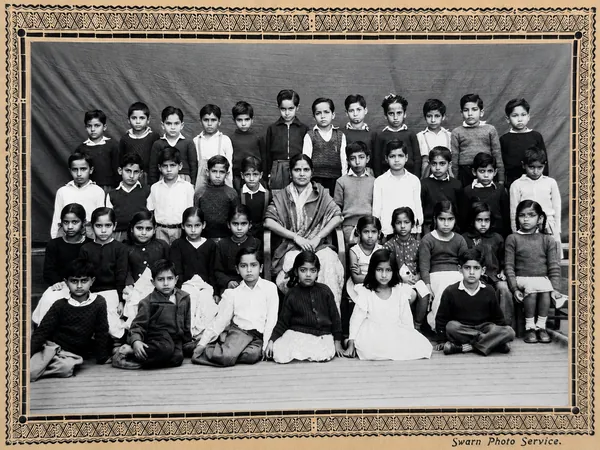 1962-63 · Class III: Oriental Academy, Jammu class photograph