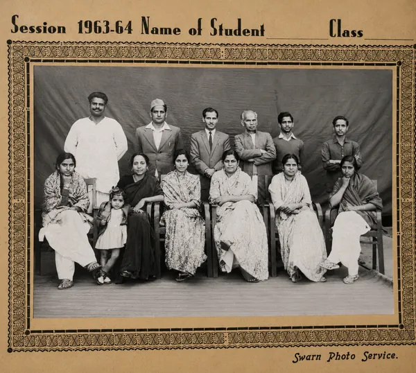 1963-64 · Staff: Oriental Academy, Jammu staff photograph