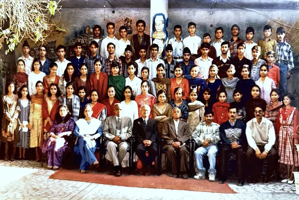 1996-97 · Matric: Oriental Academy, Jammu class photograph