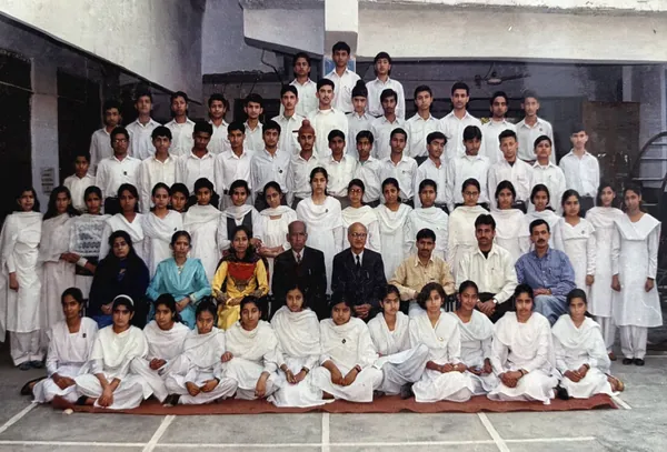 1997-98 · Matric: Oriental Academy, Jammu class photograph