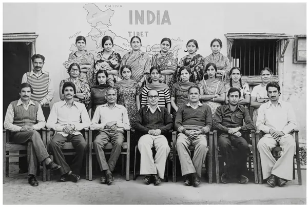 1978 · Staff: Oriental Academy, Jammu staff photograph