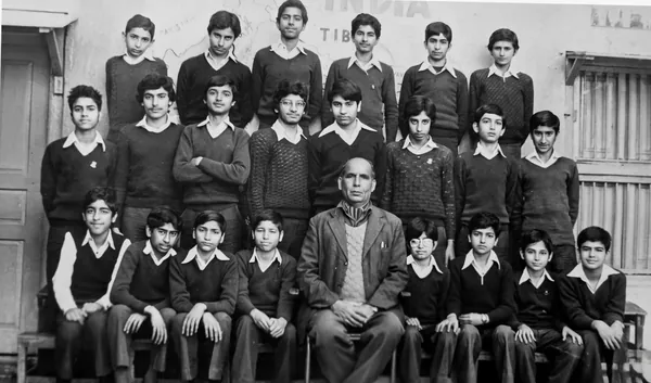 1982 · Boys: Oriental Academy, Jammu class photograph