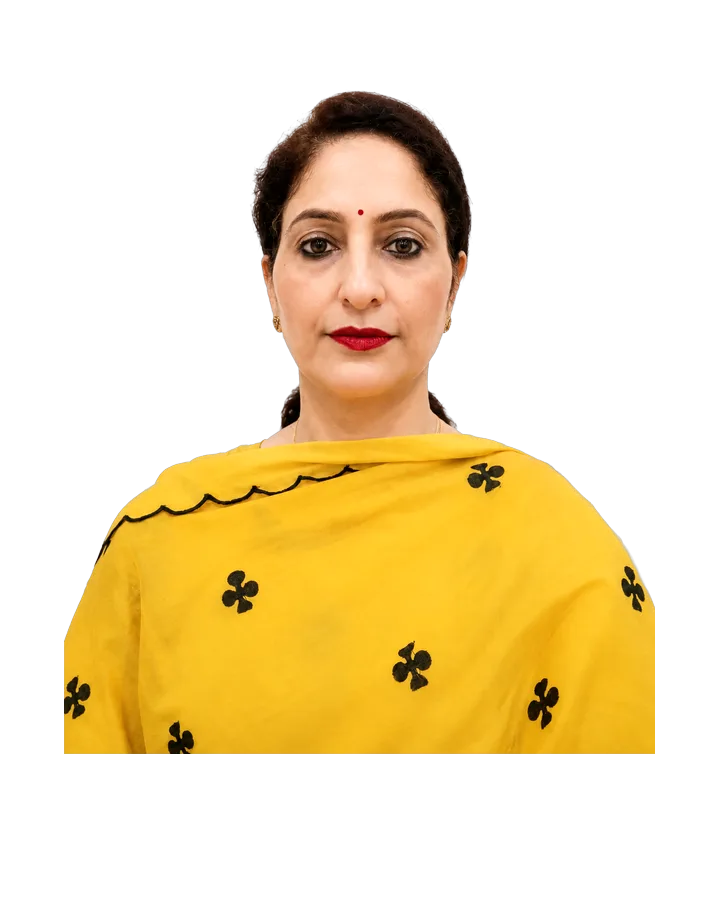 Jyoti Mahajan: teacher at Oriental Academy, Jammu