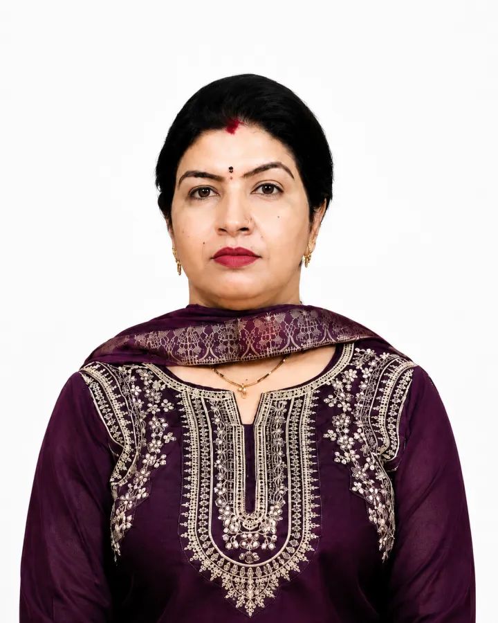 Anuradha, teacher at Oriental Academy