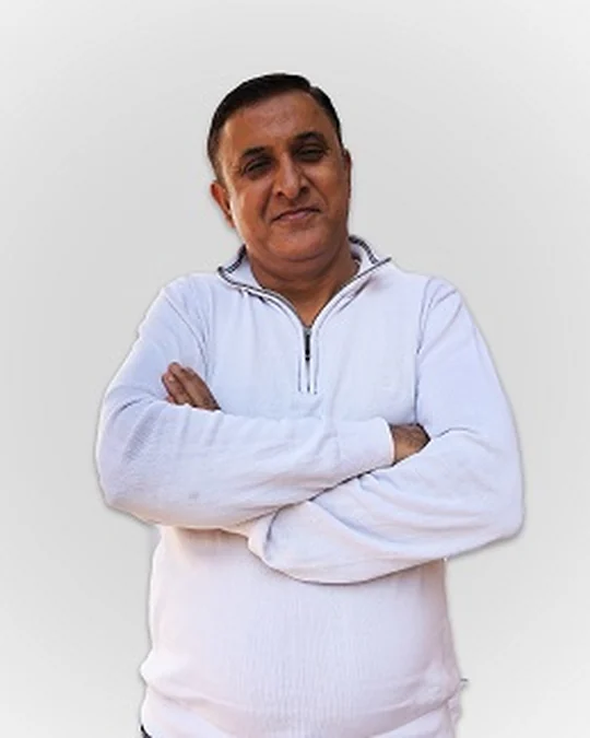 Kamal Sharma, teacher at Oriental Academy