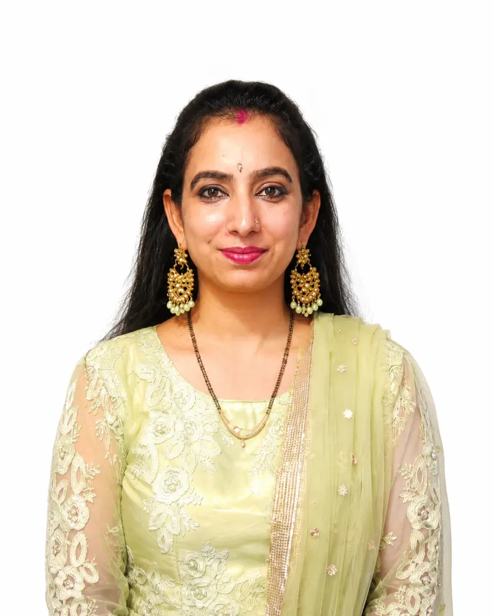 Komal, teacher at Oriental Academy