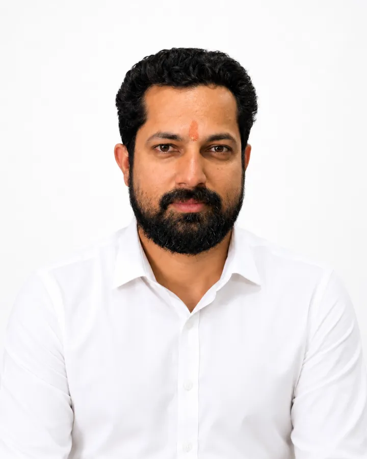Paras Sharma, teacher at Oriental Academy