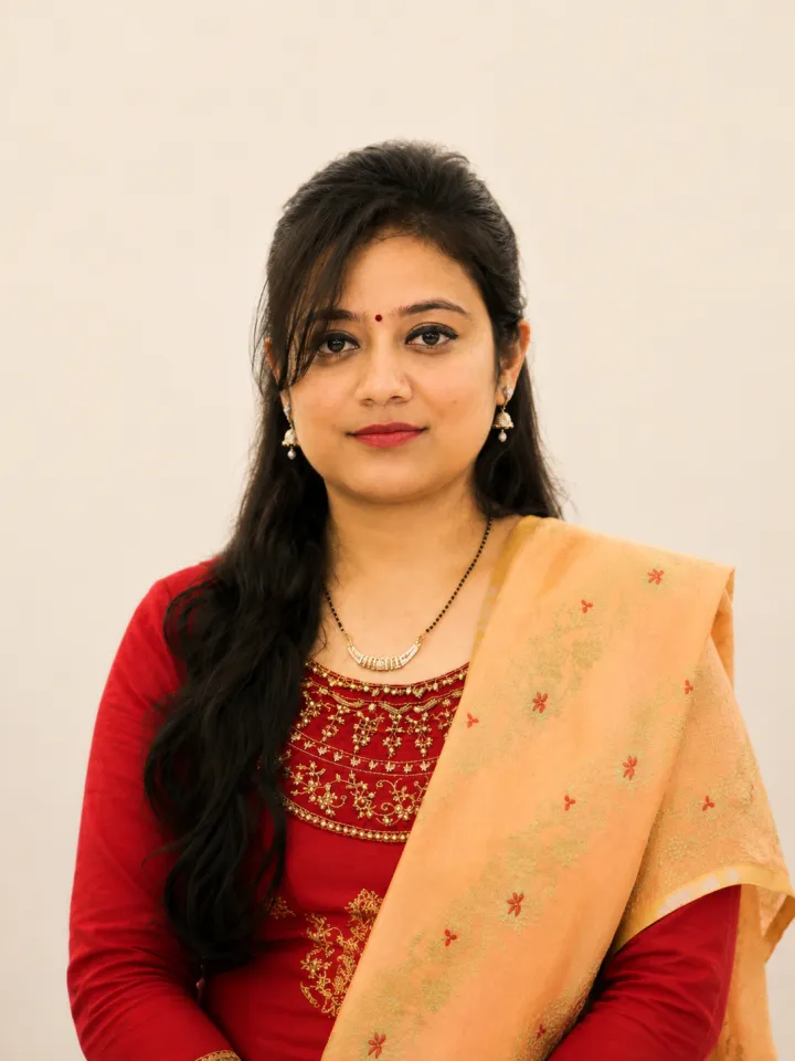 Vandana Sharma, teacher at Oriental Academy