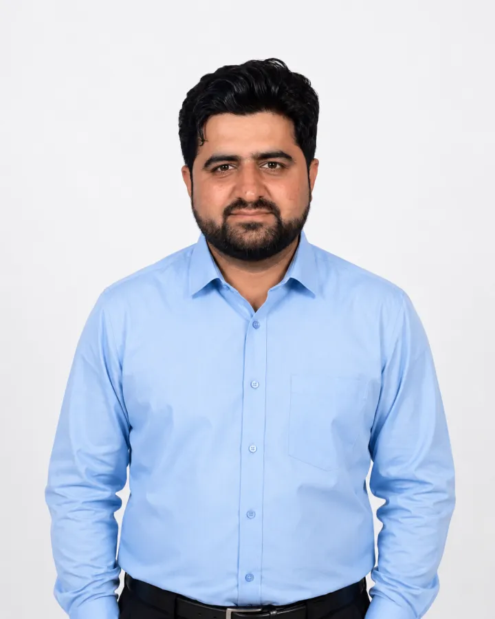 Vishal Sharma, teacher at Oriental Academy