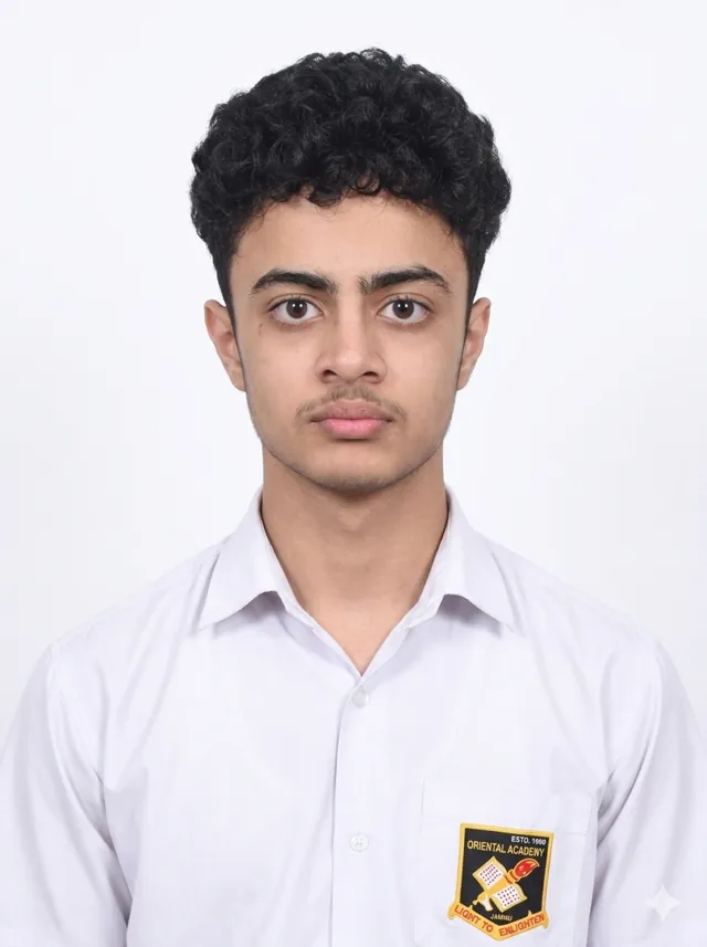 Anmol Chandan, 5th position on the State Merit List